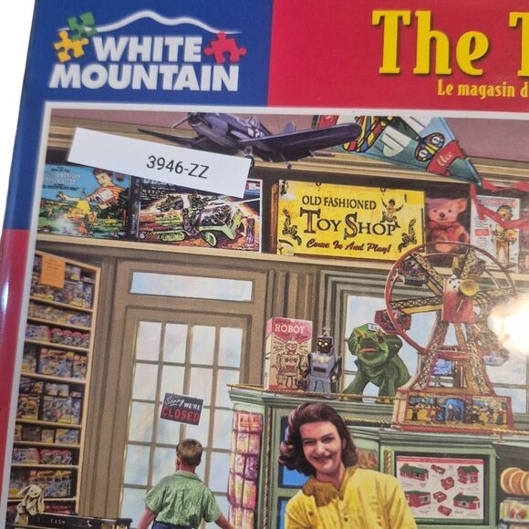 White Mountain The Toy Store by Steve Crisp Vintage 1000 pc Jigsaw Puzzle - Picture 6 of 7